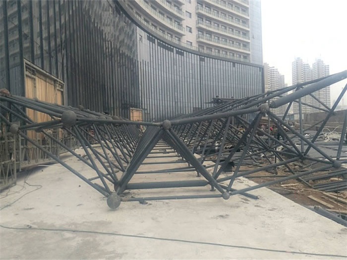 南平万豪酒店雨棚网架